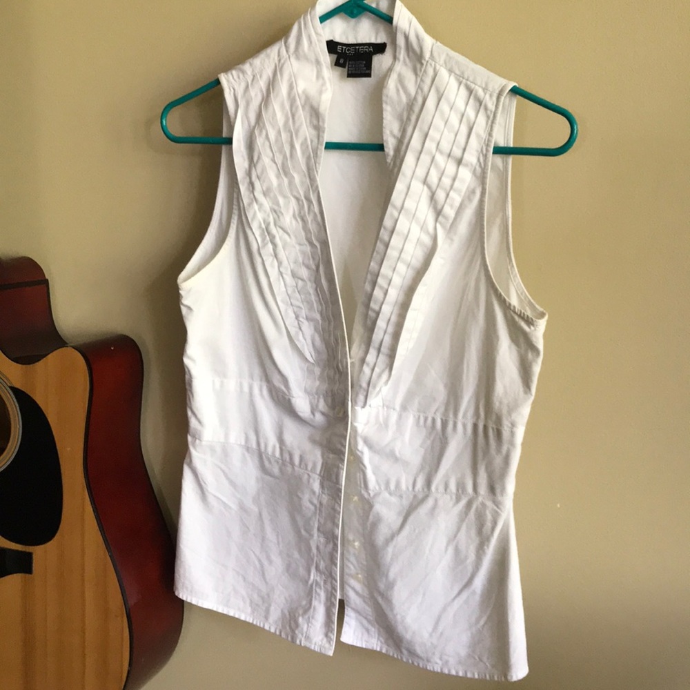 Etcetera sleeveless top